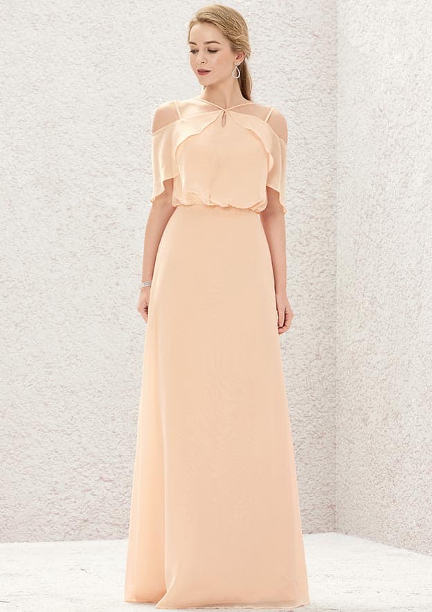 sunset colored bridesmaid dresses Moody Sunset Bridesmaid Dresses