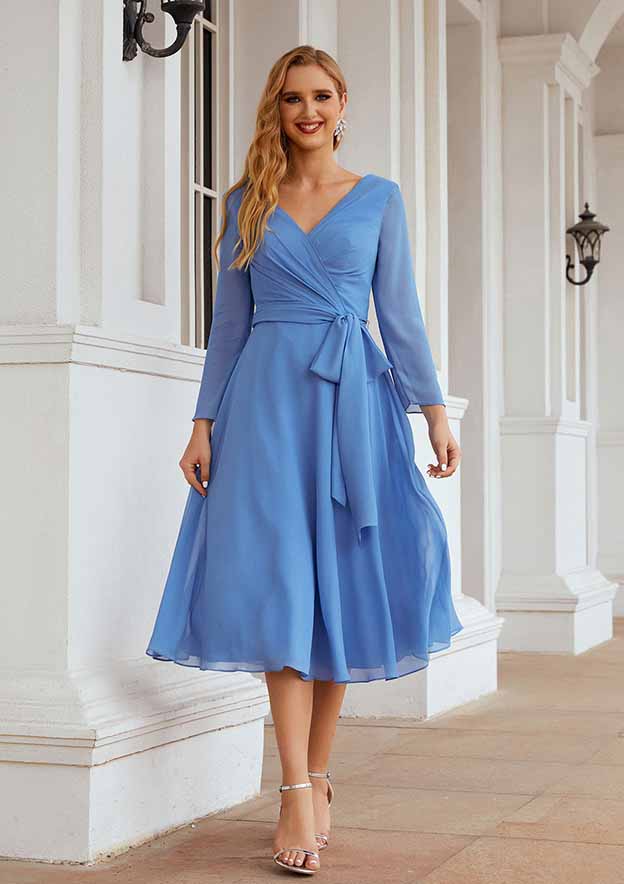 long sleeve dress for bridal shower guest long sleeve bridal event dress Berylove Women Ivory Sheath Engagement Dress Long Sleeve Ruched Bateau Neck