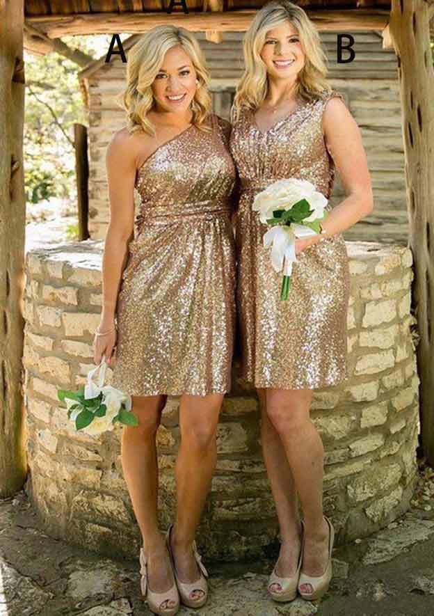 bridesmaid dresses mini Short Bridesmaid Dresses & Maid of Honor Gowns Couture Candy