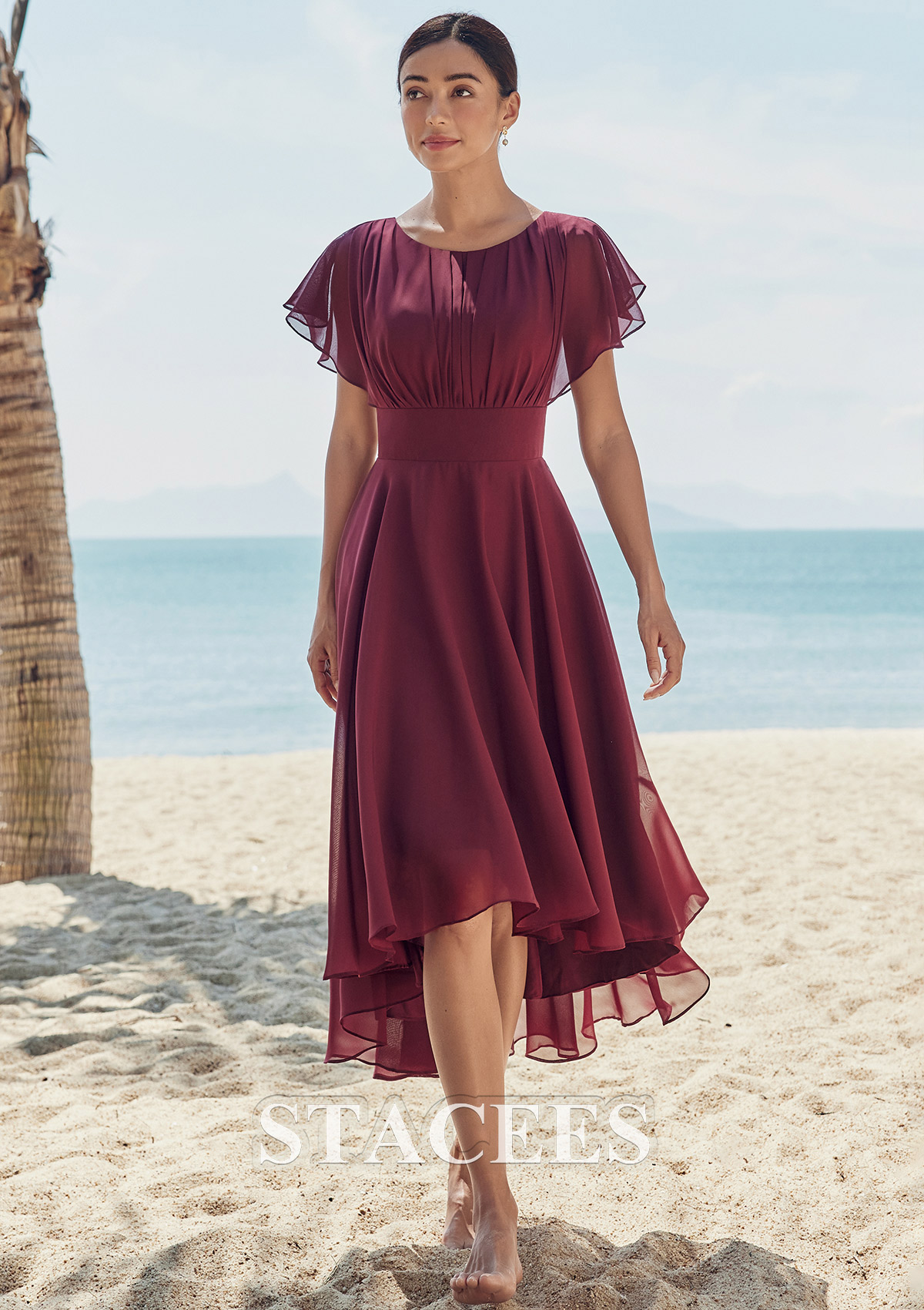 how to shorten a chiffon bridesmaid dress How to shorten a hem on chiffon