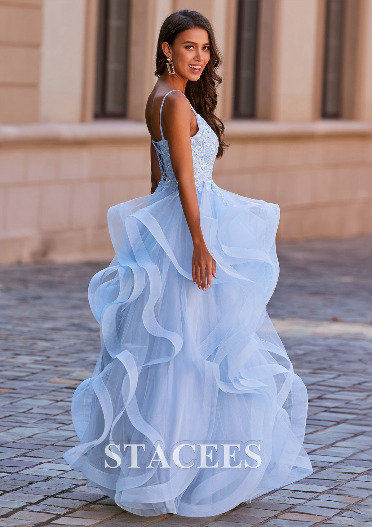 beautiful dress princess NOVA: Step by step TUTORIAL up back ensures a tailored fit Maroon Cinderella Princess Prom Dress