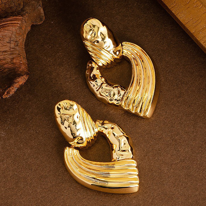 Exquis fantaisie femmes alliage boucles d'oreilles