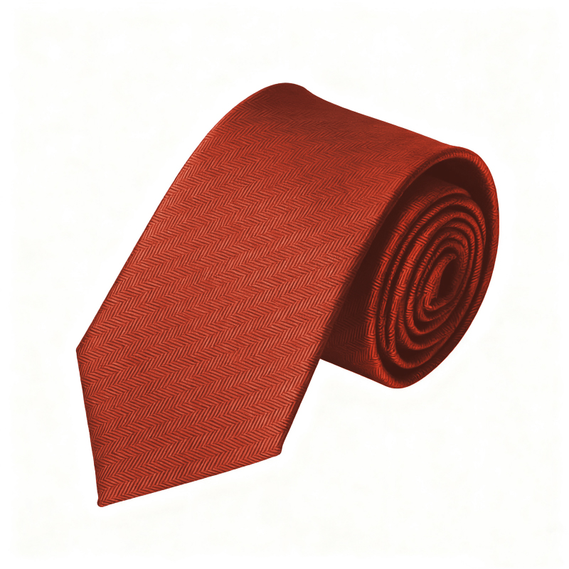 Cravate classique texturée Stacees en polyester