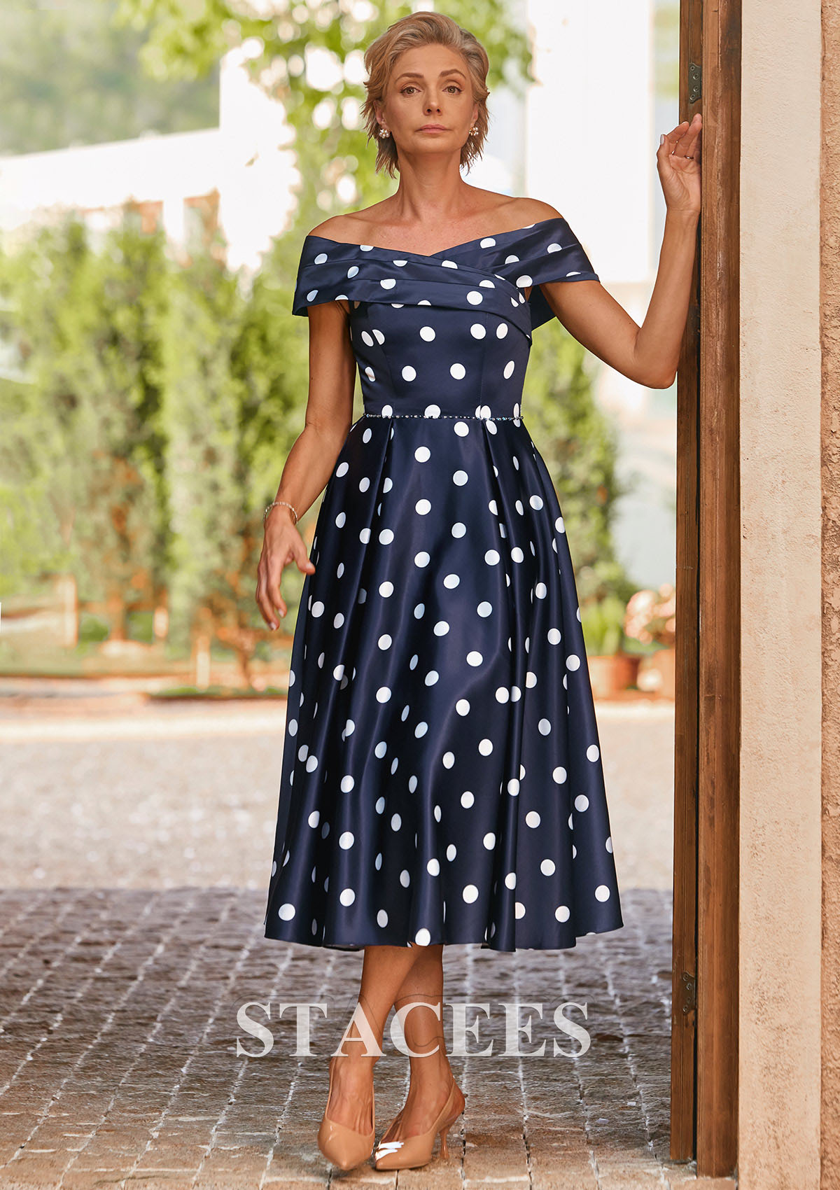 cocktail length mother of the bride dresses Eva USA 3479 Knee Length Mother of the Bride Cocktail Jacket Dress